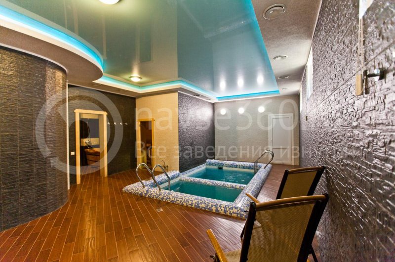 Бассейн в гостинице Park Hotel в Краснодаре