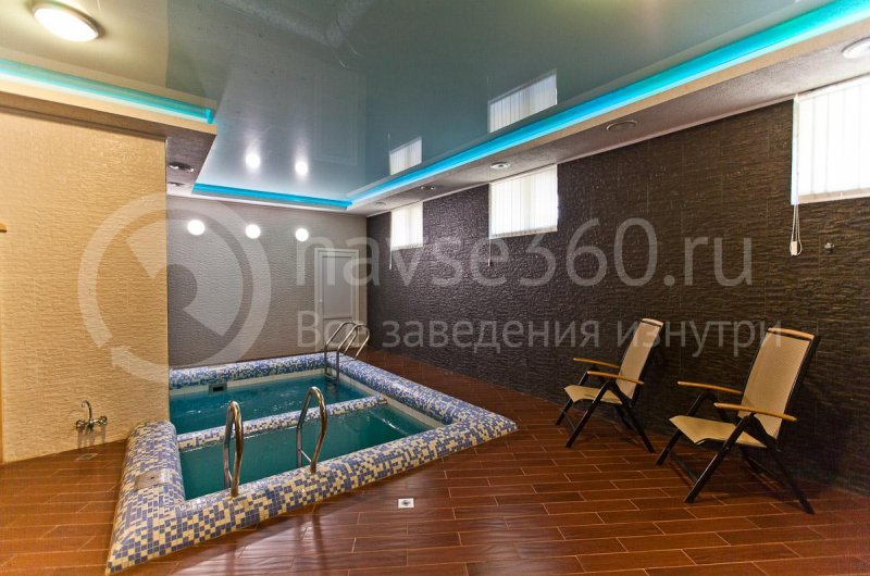 Бассейн в гостинице Park Hotel в Краснодаре