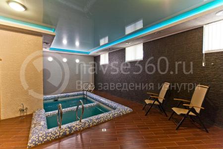 Бассейн в гостинице Park Hotel в Краснодаре
